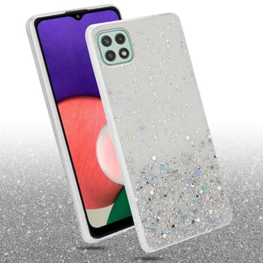 Samsung Galaxy A22 5G Suojakuori Kotelo (Läpinäkyvä)
