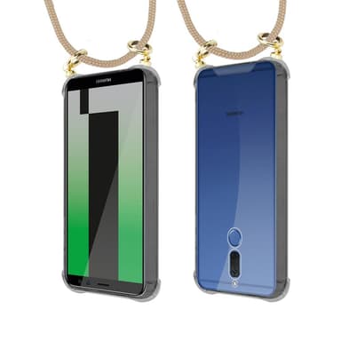Huawei MATE 10 LITE Suojakuori Kotelo (Ruskea)