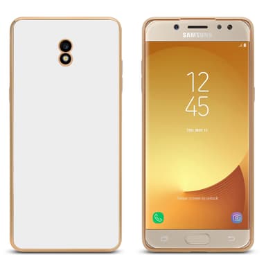 Samsung Galaxy J3 2017 Suojakuori Cover (Valkoinen)