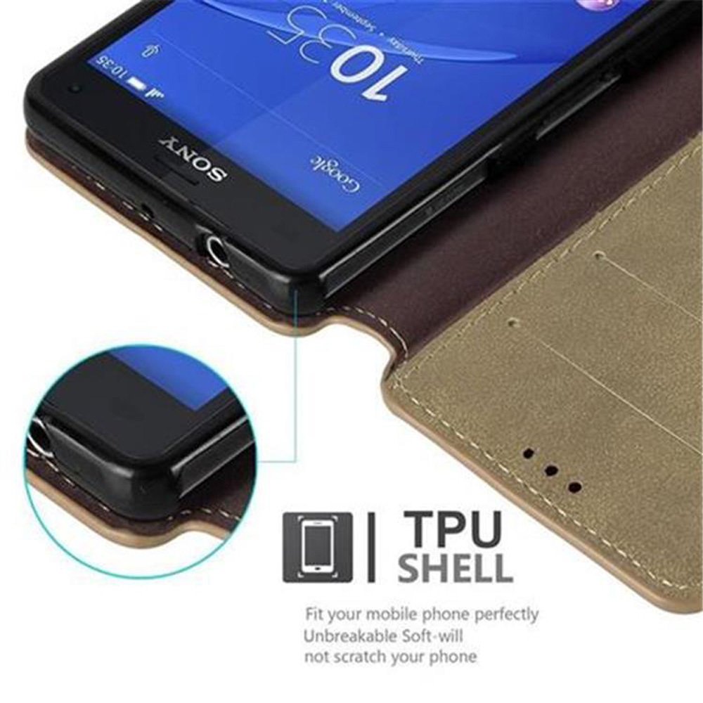 Sony Xperia Z3 COMPACT Suojakuori Lompakkokotelo
