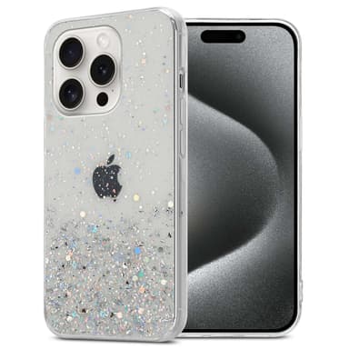 iPhone 15 PRO MAX Suojakuori Kotelo (Läpinäkyvä)
