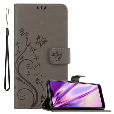 Honor 10 Suojakuori Lompakkokotelo (harmaa)