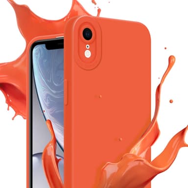 iPhone XR Suojakuori Kotelo (Oranssi)