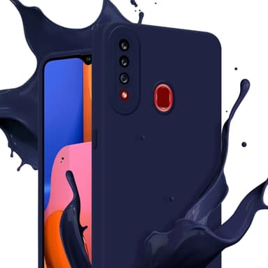 Samsung Galaxy A20s Suojakuori Kotelo (Sininen)