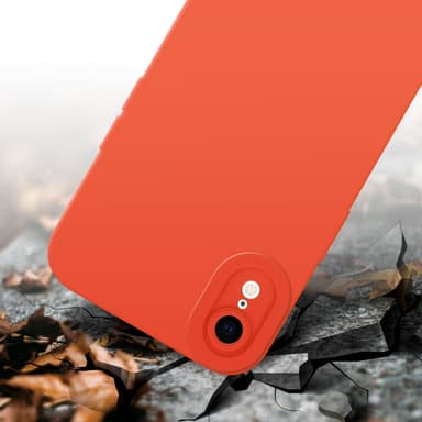 iPhone XR Suojakuori Kotelo (Oranssi)