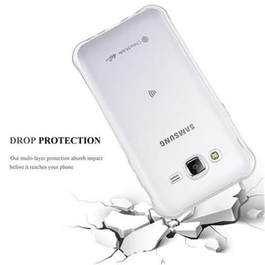 Samsung Galaxy J5 2015 Suojakuori Kotelo (Läpinäkyvä)