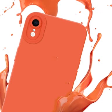 iPhone XR Suojakuori Kotelo (Oranssi)