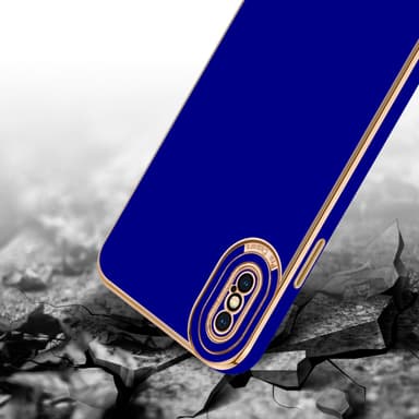 Suojakuori iPhone XS MAX Kotelo (Sininen)