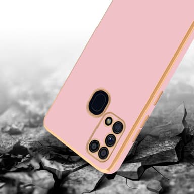 Samsung Galaxy M31 Suojakuori Cover (Vaaleanpunainen)
