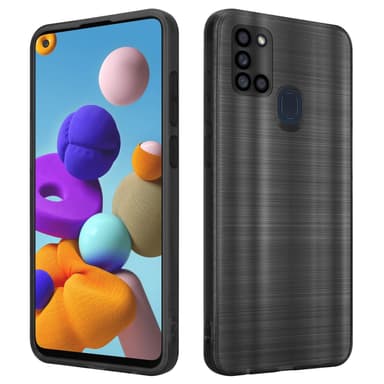 Suojakuori Samsung Galaxy A21s Kotelo (Musta)