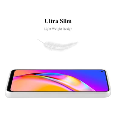 Oppo A94 5G Suojakuori Kotelo (Hopea)