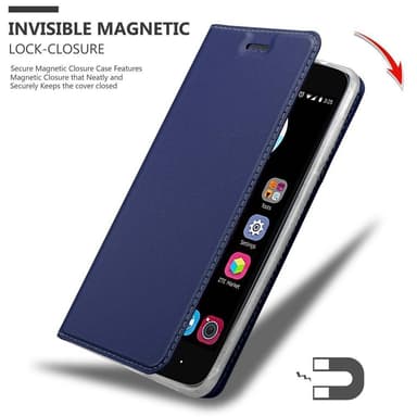 Suojakuori ZTE Blade V8 MINI Lompakkokotelo (Sininen)