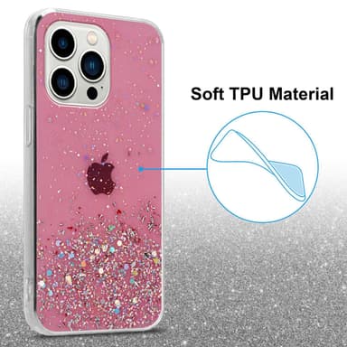 iPhone 14 PRO Suojakuori Kotelo (Vaaleanpunainen)