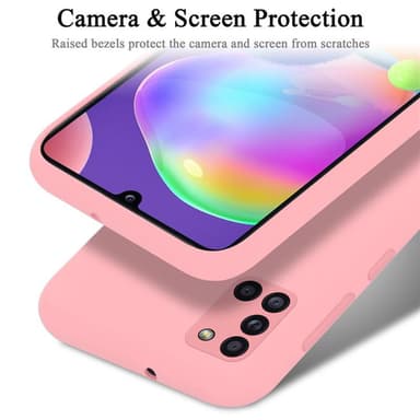 Samsung Galaxy A31 Suojakuori Kotelo (Vaaleanpunainen)