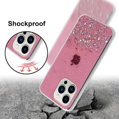 iPhone 14 PRO Suojakuori Kotelo (Vaaleanpunainen)