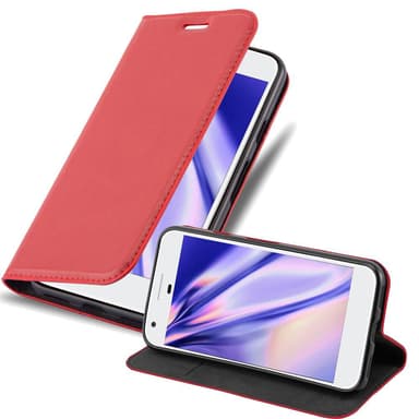 Google PIXEL Suojakuori Lompakkokotelo (Punainen)