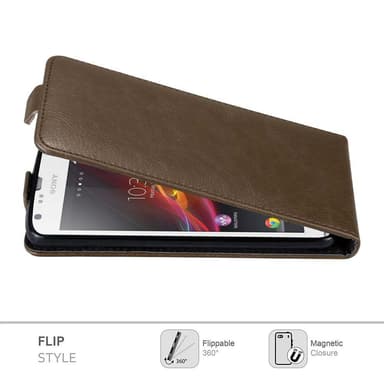 Sony Xperia SP Suojakuori Lompakkokotelo (Ruskea)