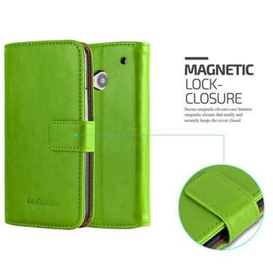 HTC ONE M7 Suojakuori Lompakkokotelo Case Cover