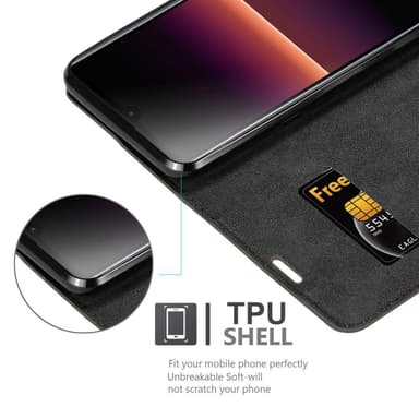 Sony Xperia L4 Suojakuori Lompakkokotelo (Ruskea)