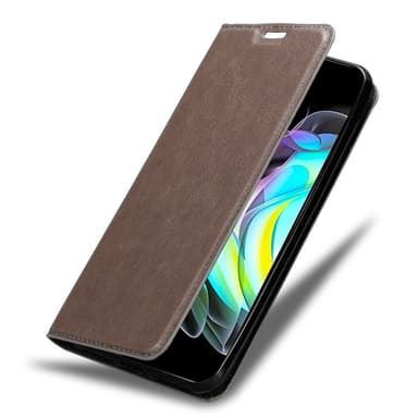 Motorola EDGE 20 Suojakuori Lompakkokotelo (Ruskea)