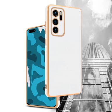 Huawei P40 Suojakuori Case Cover (Valkoinen)
