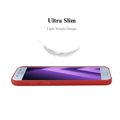 Samsung Galaxy A3 2017 Suojakuori Kotelo (Punainen)