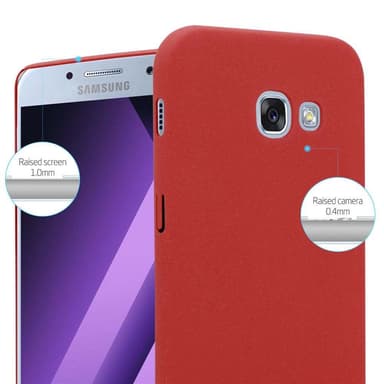 Samsung Galaxy A3 2017 Suojakuori Kotelo (Punainen)
