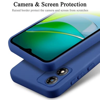 Motorola Moto E13 Suojakuori Kotelo Case (Sininen)