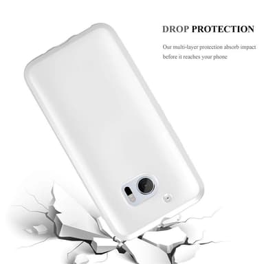 HTC ONE M10 Suojakuori Kotelo (Hopea)