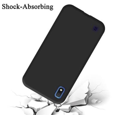 Samsung Galaxy A10 / M10 Suojakuori Kotelo (Musta)