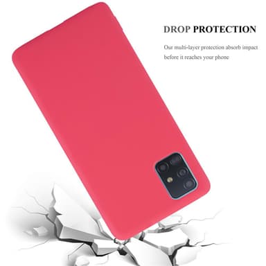Suojakuori Samsung Galaxy A51 5G Kotelo (Punainen)