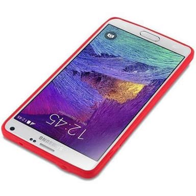 Suojakuori Samsung Galaxy NOTE 4 Kotelo (Punainen)