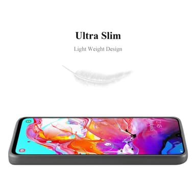 Samsung Galaxy A70 / A70s Suojakuori Kotelo (harmaa)