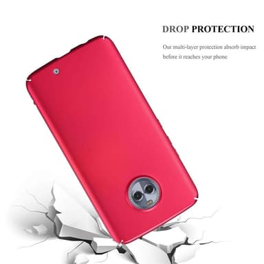 Motorola MOTO X4 Suojakuori Kotelo Cover (Punainen)