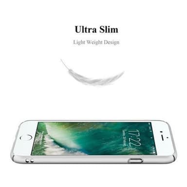 iPhone 6 PLUS / 6S PLUS Suojakuori Kotelo Cover (Hopea)