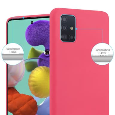 Suojakuori Samsung Galaxy A51 5G Kotelo (Punainen)