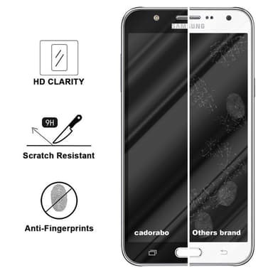 Samsung Galaxy J7 2015 Suojakalvo Karkaistu lasi
