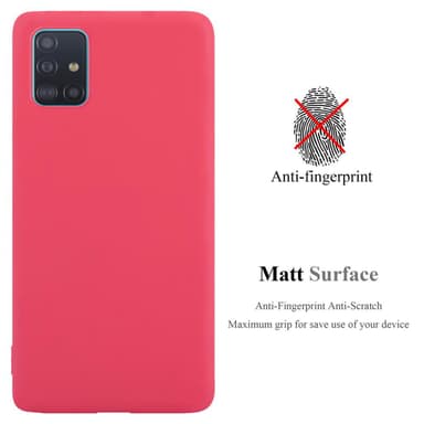 Suojakuori Samsung Galaxy A51 5G Kotelo (Punainen)