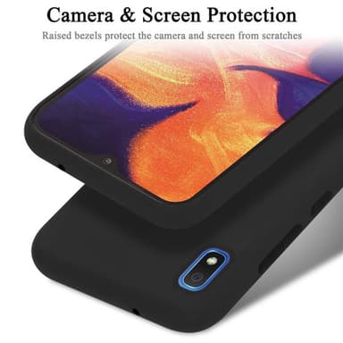 Samsung Galaxy A10 / M10 Suojakuori Kotelo (Musta)