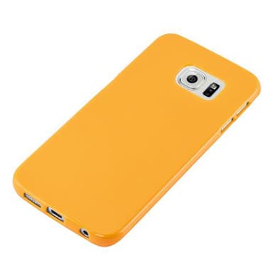 Samsung Galaxy S6 EDGE Suojakuori Kotelo (Keltainen)