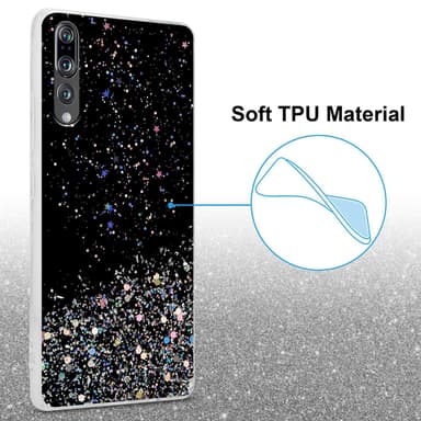 Huawei P20 PRO / P20 PLUS Suojakuori Kotelo (Musta)