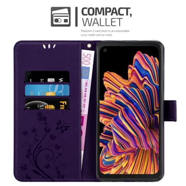 Samsung Galaxy XCover PRO Suojakuori Lompakkokotelo