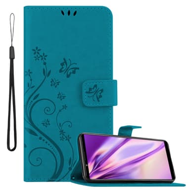 Sony Xperia PRO-I Suojakuori Lompakkokotelo (Sininen)