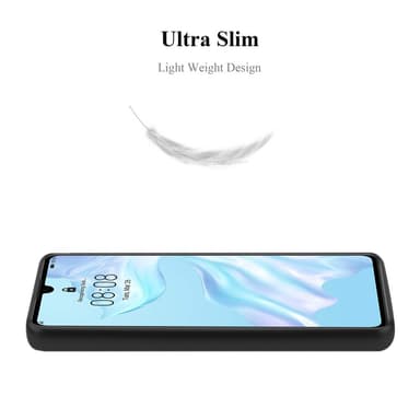Huawei P30 Suojakuori Kotelo (Musta)