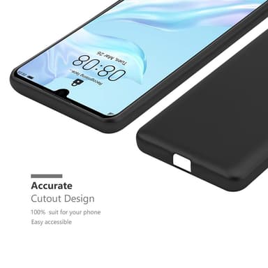 Huawei P30 Suojakuori Kotelo (Musta)
