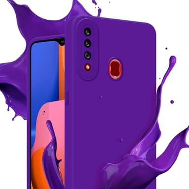 Samsung Galaxy A20s Suojakuori Kotelo (Violetti)