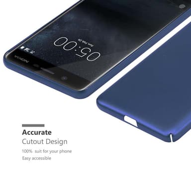 Nokia 5 2017 Suojakuori Kotelo Cover (Sininen)