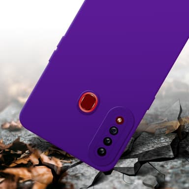 Samsung Galaxy A20s Suojakuori Kotelo (Violetti)