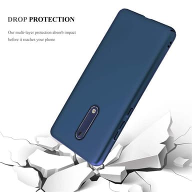 Nokia 5 2017 Suojakuori Kotelo Cover (Sininen)