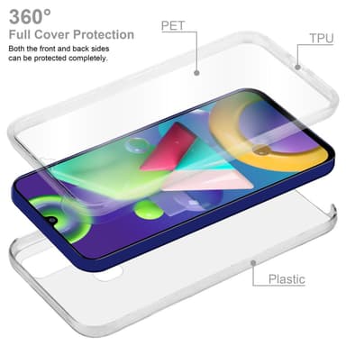 Samsung Galaxy M21 / M30s Suojakuori Cover (Läpinäkyvä)